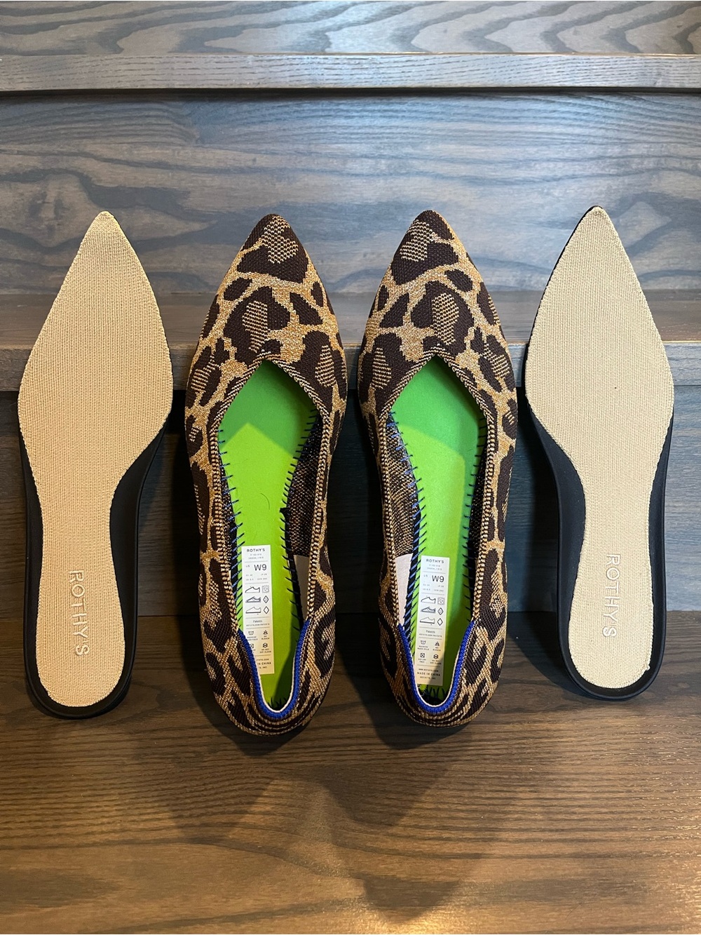 Rothy's Metallic Cat flat in Women’s Size 9 - Picture 10 of 11
